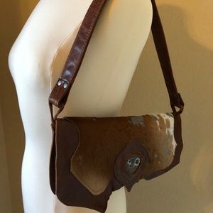 Leather handbag